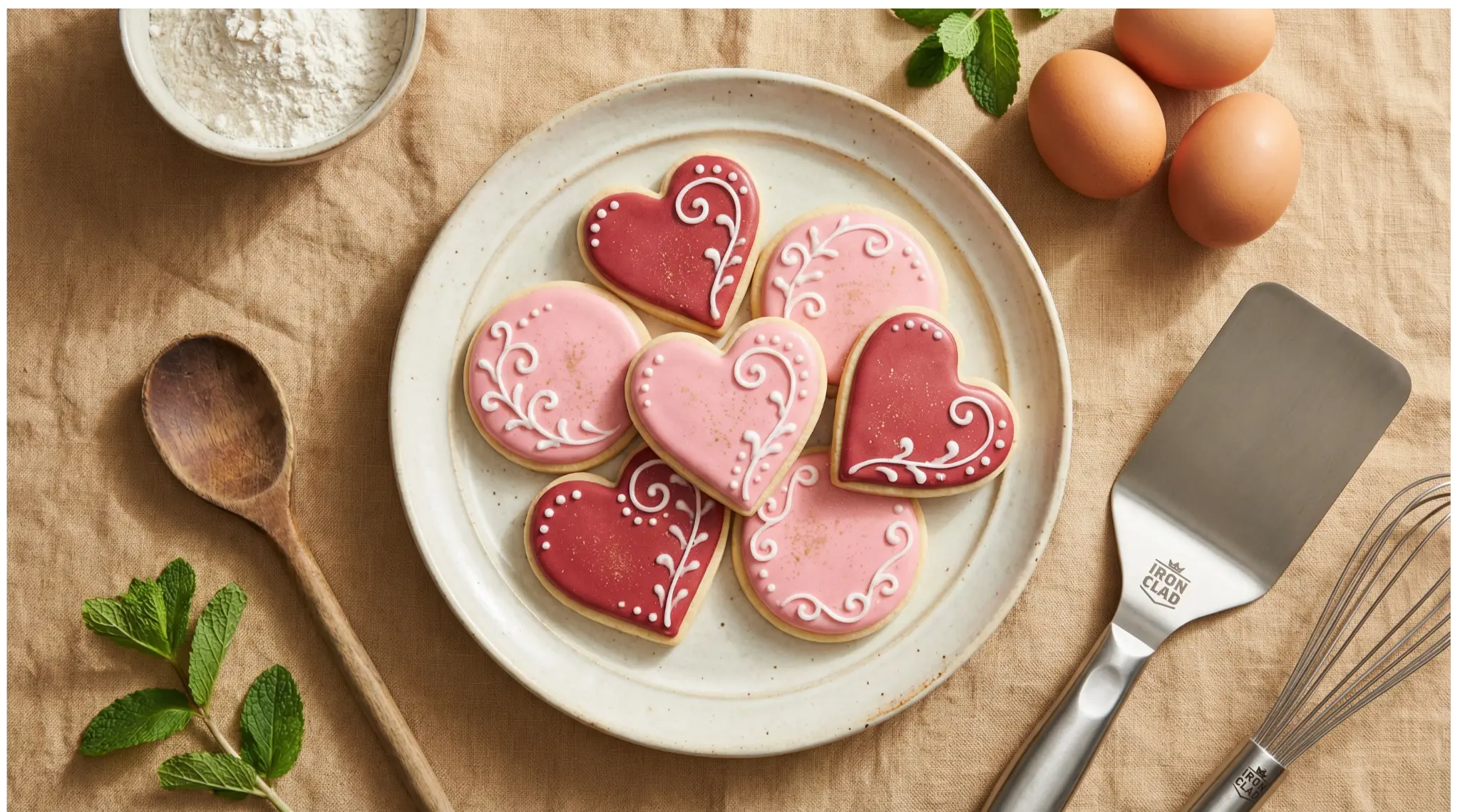 Individual Valentine Cookie with Card